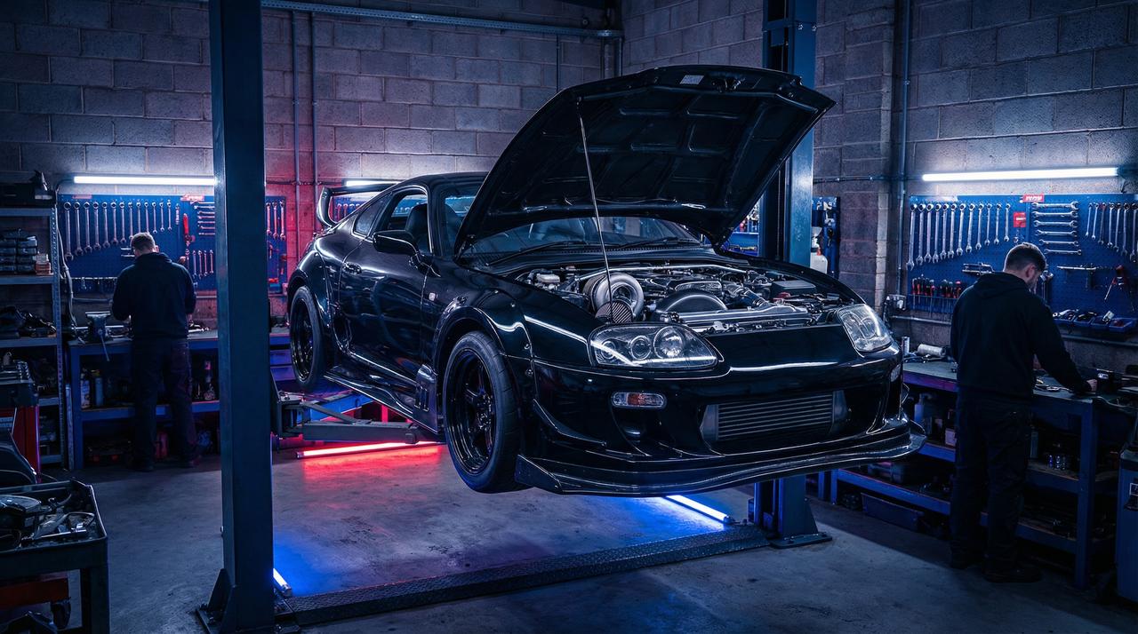 蘑菇视频GT-R深度改装视频